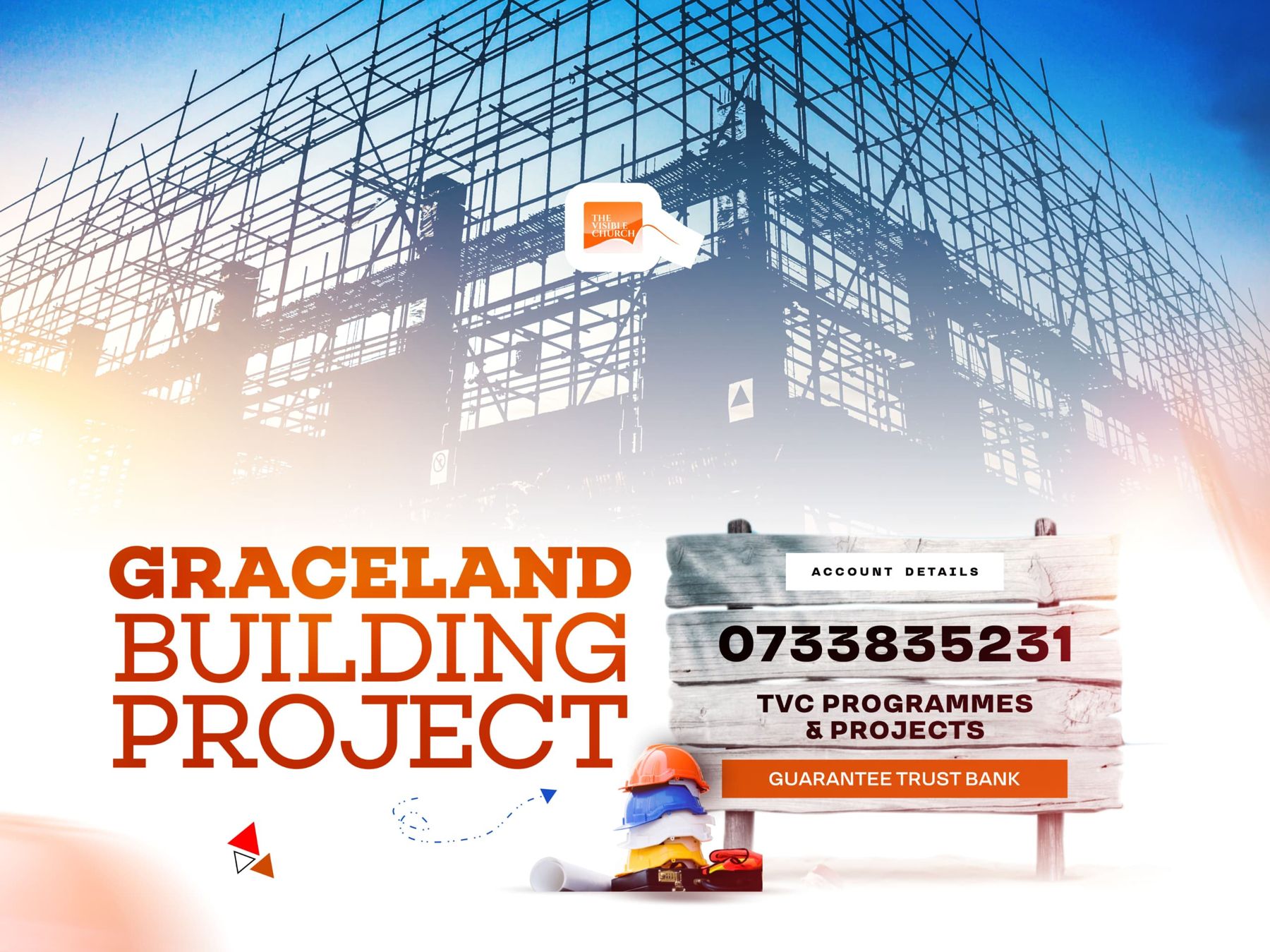 GraceLand Building Project flyer