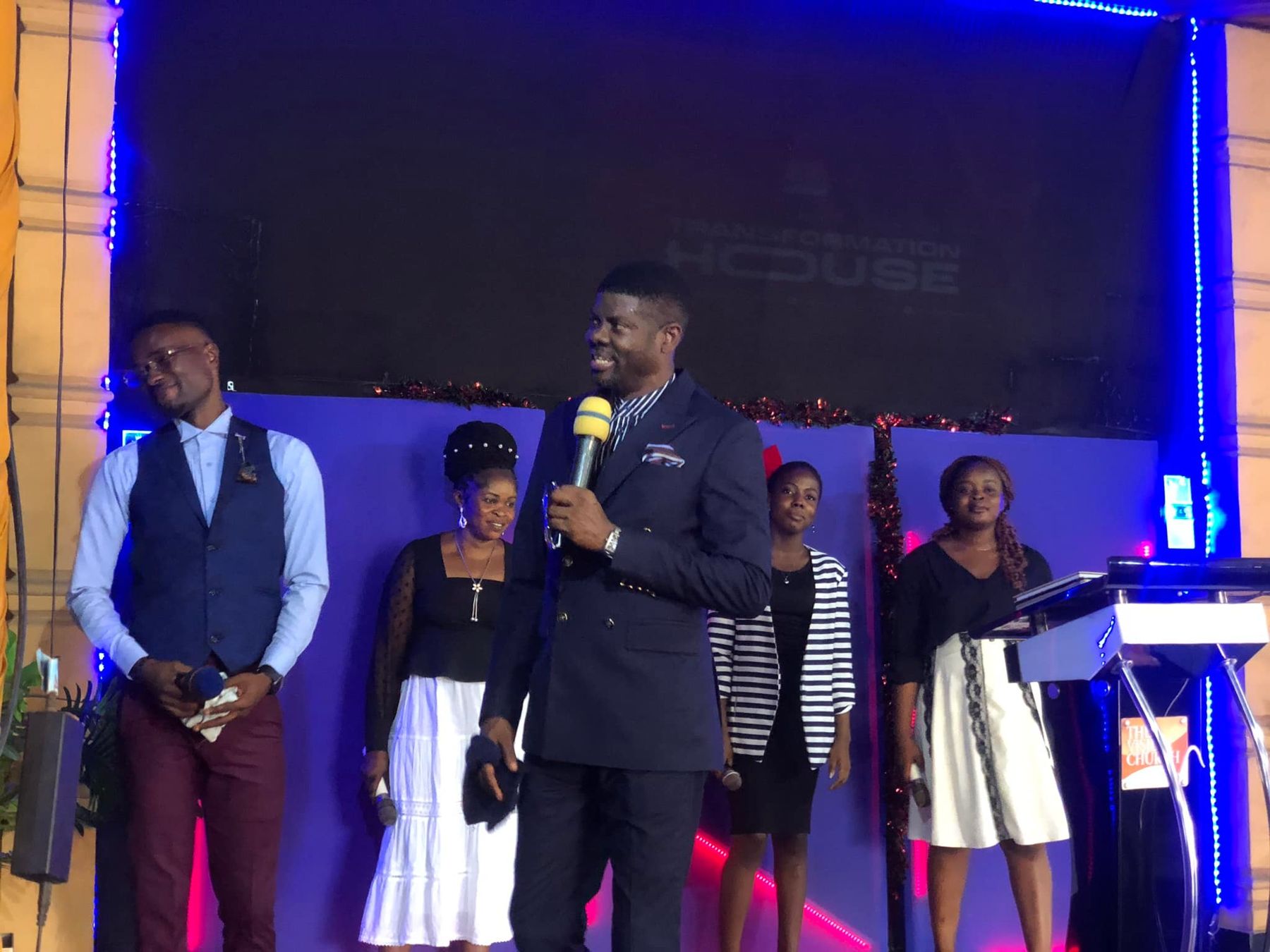 Worship service at The Visible Church